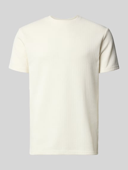 Regular Fit T-Shirt mit Viskose-Anteil Modell 'TREY' Shop The Look MANNEQUINE