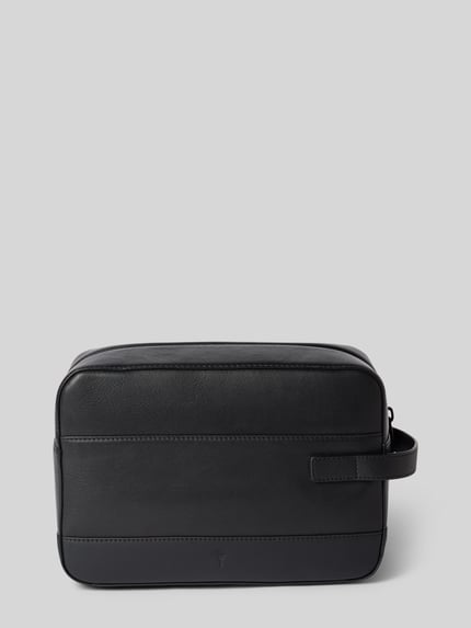 JOOP! COLLECTION Kosmetiktasche aus Rindsnappa mit Trageschlaufe Black 3
