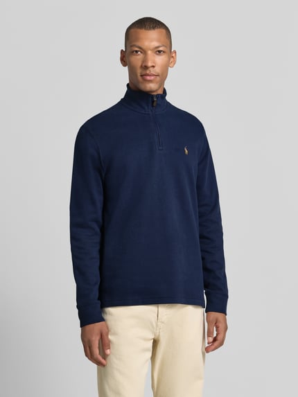 Polo Ralph Lauren Relaxed Fit Troyer aus reiner Baumwolle Marine 4