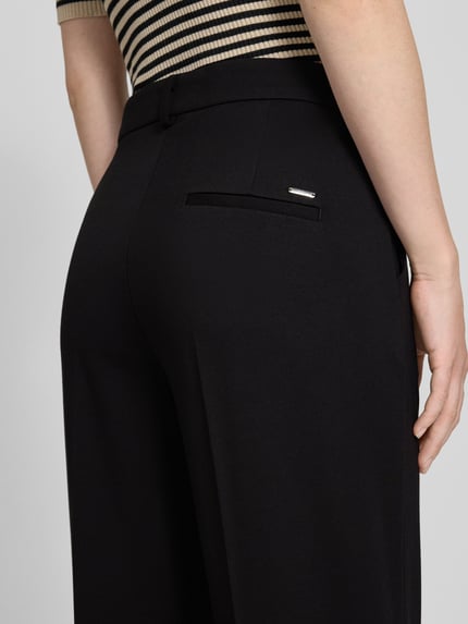 Brax Regular Fit Stoffhose mit Bügelfalte Modell 'Maine' Black 3