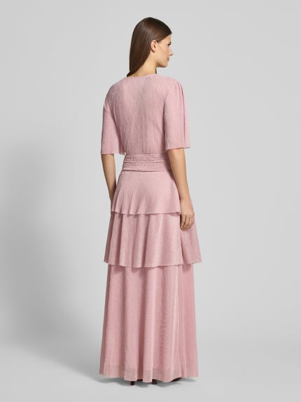 GUIDO MARIA KRETSCHMER WOMAN Maxikleid in Rüschen-Optik Modell 'Francesca' - GMK for Bridgerton Rosa 5