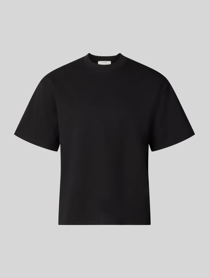 Relaxed Fit T-Shirt aus elastischem Baumwoll-Mix Modell 'SCUBA' Shop The Look MANNEQUINE