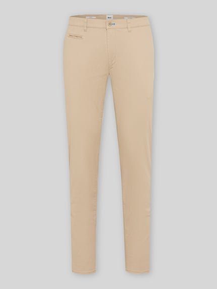 Brax Modern Fit Chino aus Baumwoll-Mix Modell 'Fabio' Beige 2