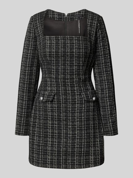 GUESS Minikleid mit Karree-Ausschnitt Modell 'SANDRA' Black 2