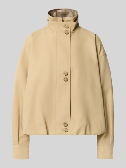 Relaxed Fit Jacke mit Lyocell-Anteil Shop The Look MANNEQUINE
