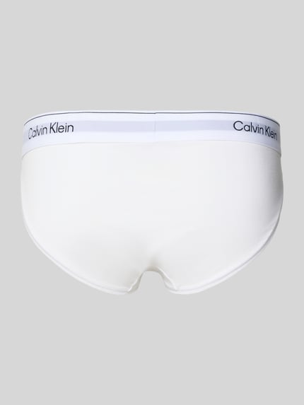 Calvin Klein Underwear Slip van katoenmix Wit - 3