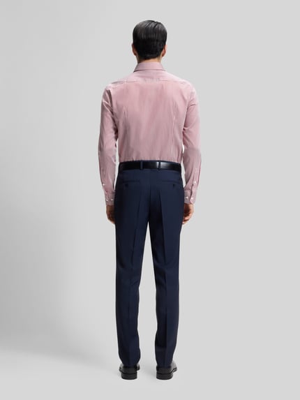 BOSS Slim Fit Businesshemd aus Baumwoll-Mix Modell 'HANK-SP' Rot 5