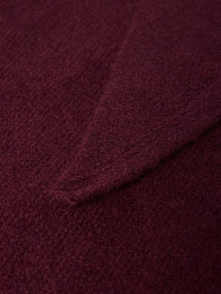 s.Oliver RED LABEL Tuch mit Woll-Anteil Bordeaux 2