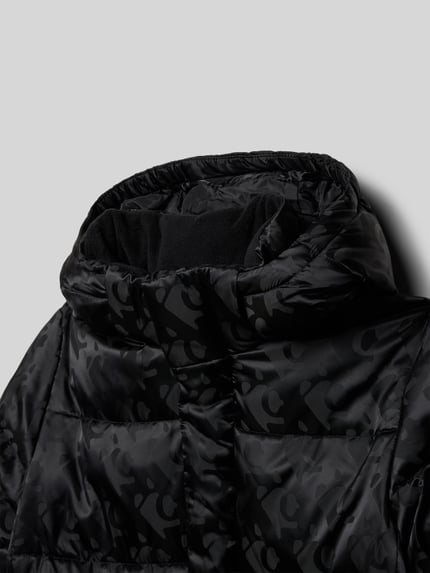Calvin Klein Jeans Gewatteerd jack met capuchon Zwart - 2