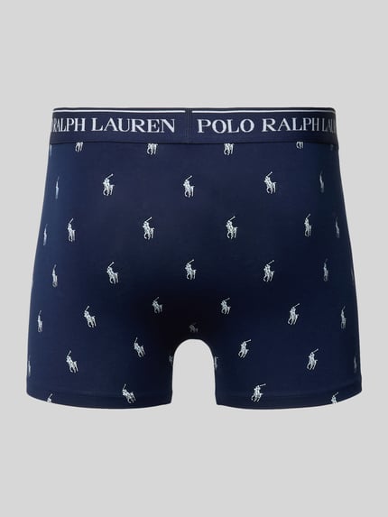 Polo Ralph Lauren Underwear Obcisłe bokserki z mieszanka bawełny model 'CLSSIC TRUNK-3 PACK' Czerwony 3