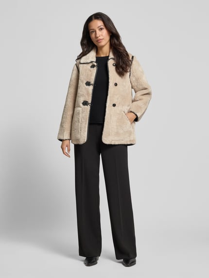 GUIDO MARIA KRETSCHMER WOMAN Jacke aus Kunstfell Modell 'Fina' Beige 1