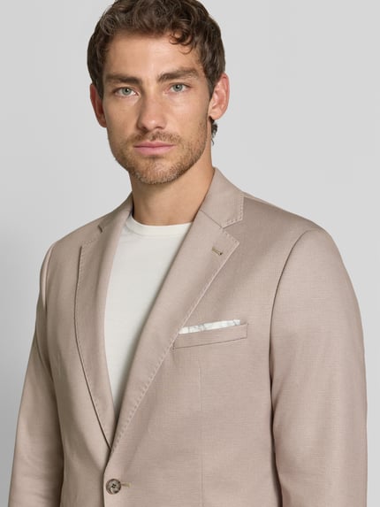 CINQUE Regular fit colbert met viscose model 'Data' Beige - 3