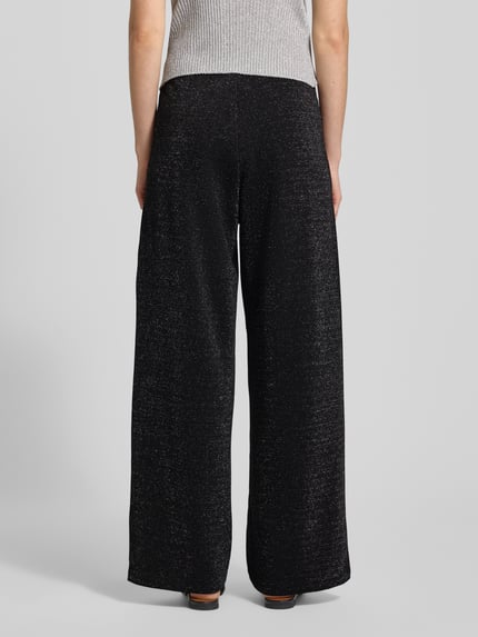 VERO MODA Wide Leg Hose mit elastischem Bund Modell 'BERLIN' Black 5