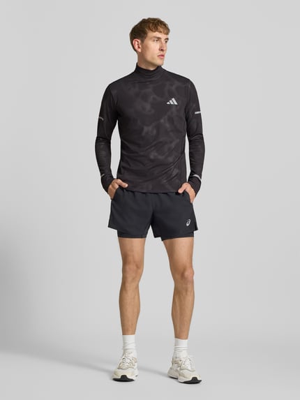 adidas Training bluzka z długim rękawem sport Slim o kroju slim fit z odblaskowymi detalami Czarny 1
