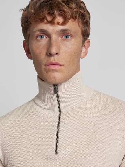 JACK & JONES Premium SCHIPPERSTRUI van puur katoen Model 'BLUCHRISTER' Offwhite - 3