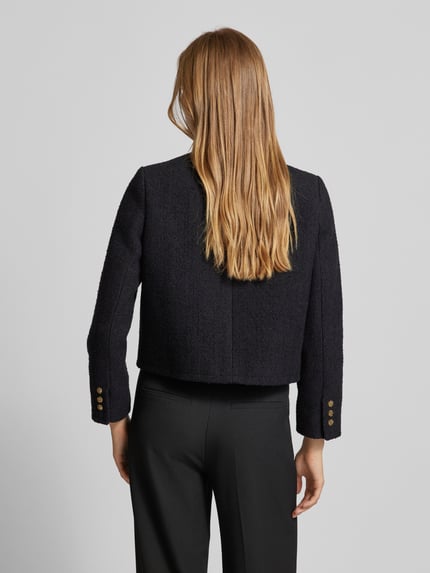 ba&sh Blazer mit aufgesetzten Brusttaschen Modell 'MEREDITH' Black 5