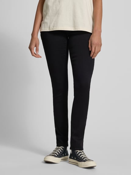 Levi's® 300 Skinny Fit Jeans im 5-Pocket-Design Modell '311' Black 4
