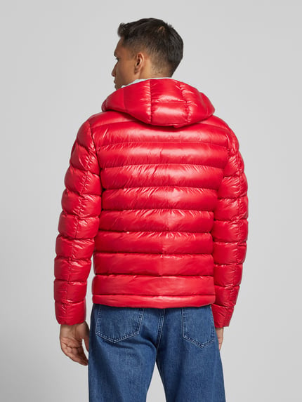 Blauer USA Regular Fit Steppjacke mit Kapuze Modell 'ADAMS' Rot 5