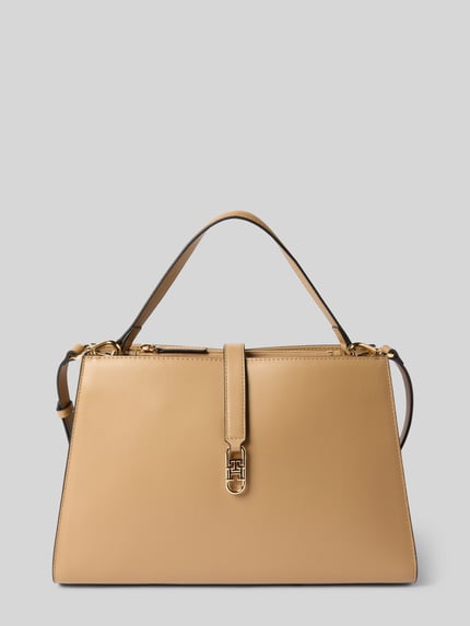 Tommy Hilfiger Torba z uchwytem o fakturowanej powierzchni Camel 2