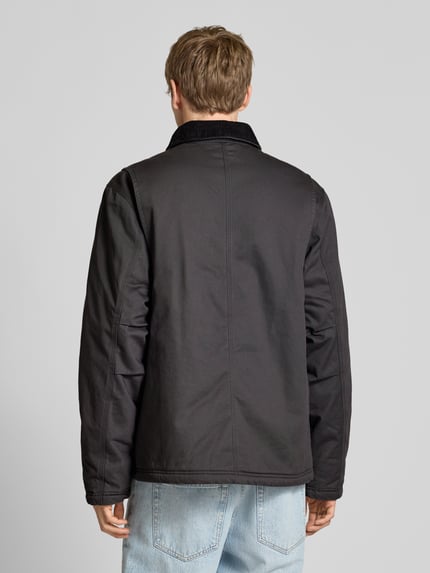 Tommy Jeans Regular Fit Blouson aus reiner Baumwolle Black 5