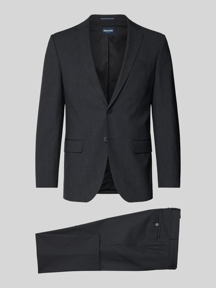 Regular Fit Anzug mit Schurwoll-Anteil Shop The Look MANNEQUINE