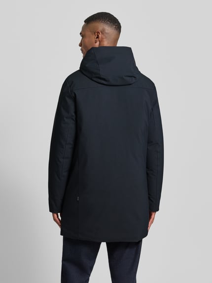 Save The Duck Parka o kroju regular fit z kapturem model „WILSON” Czarny 5