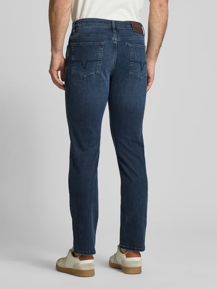 JOOP! JEANS regular fit jeans met 5-pocketmodel model 'Mitch' Rookblauw - 5