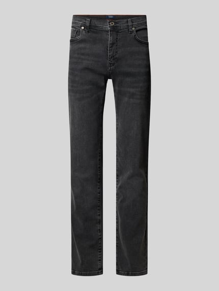 MCNEAL jeansy o kroju slim fit z 5 kieszeni Średnioszary 2