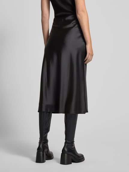 YAS Midirok met elastische band, model 'PELLA' Zwart - 5