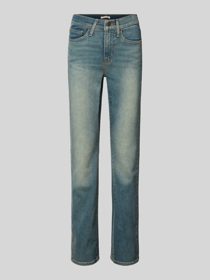 Levi's® 300 Bootcut-Jeans aus Baumwoll-Mix Modell '315' Blau 2
