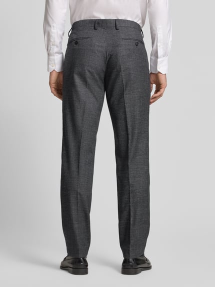 Christian Berg Men Pantalon met persplooien Antraciet - 5
