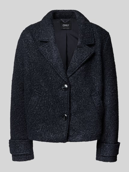 ONLY Regular Fit Jacke mit Teddyfell Modell 'VALERIA' Marine 2