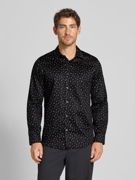 Armani Exchange Freizeithemd mit Knopfleiste Modell 'CAMICIA' Black 4