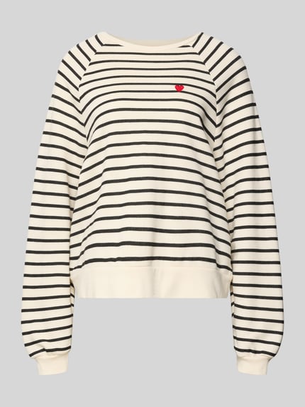 Bluza o kroju oversized z mieszanka bawełny model 'GRETA' Shop The Look MANNEQUINE