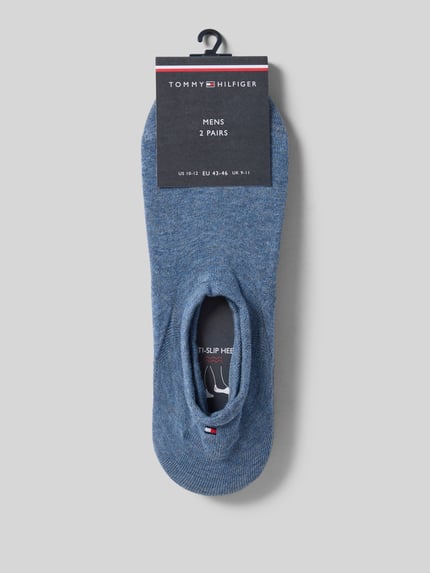 Tommy Hilfiger Sneakersocken mit Label-Detail im 2er-Pack Jeansblau 3