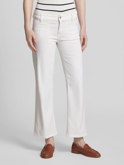 CAMBIO Jeans in verkürzter Passform Offwhite 4
