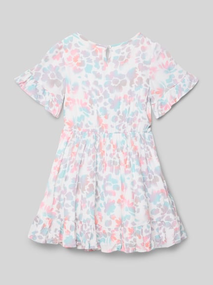 Happy Girls Kleid mit Rundhalsausschnitt Offwhite 3