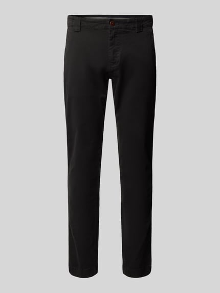 Tommy Jeans Slim Fit Chino aus Baumwoll-Mix Modell 'SCANTON' Black 2