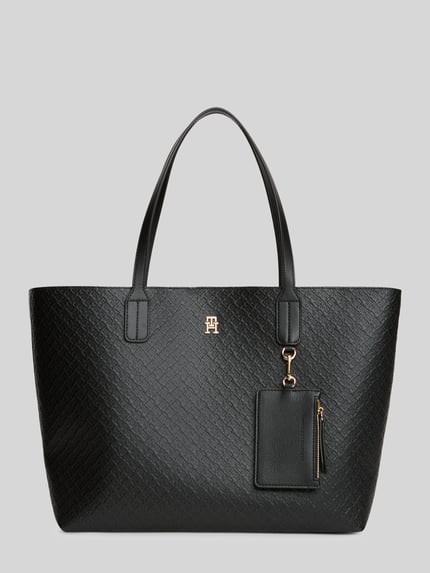 Tommy Hilfiger Shopper mit Strukturmuster Black 2