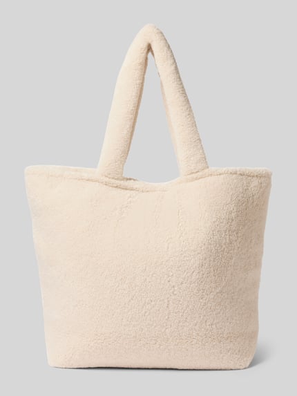 Barts Shopper mit Fleece-Innenfach Modell 'Bugbane' Ecru 4