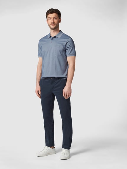 RAGMAN Poloshirt met borstzak Donkerblauw - 1