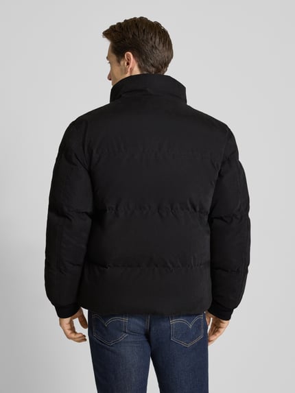 BOSS Orange Kurtka pikowana o kroju regular fit ze stójką model ‘OCAMP’ Czarny 5