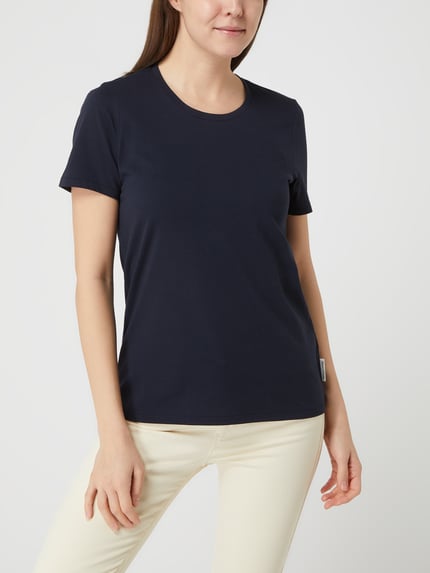 Marc O'Polo t-shirt z okrągłym dekoltem Granatowy 4