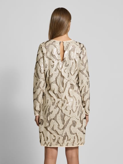 b.young Minikleid mit Rundhalsausschnitt Modell 'RESE' Sand 5