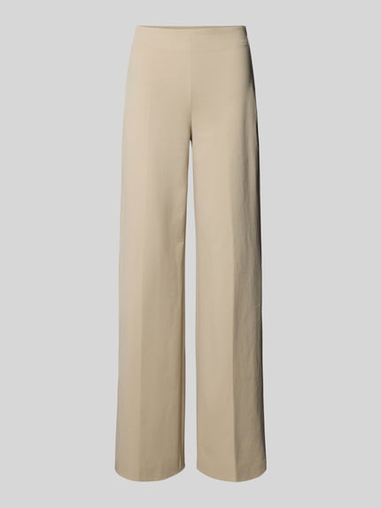 DRYKORN Straight leg stoffen broek met bandplooien Offwhite - 2
