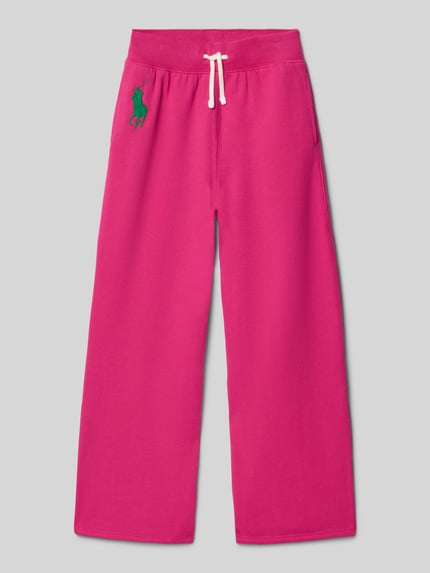 Polo Ralph Lauren Teens Regular Fit Sweathose aus Baumwoll-Mix Pink 1