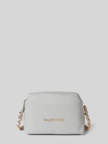Valentino Bags Handtasche mit Label-Applikation Modell 'ARCADIA CAMERA BAG' Rauchblau 1