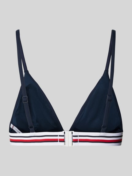 Tommy Hilfiger Top bikini z regulowanymi, cienkimi ramiączkami Granatowy 3