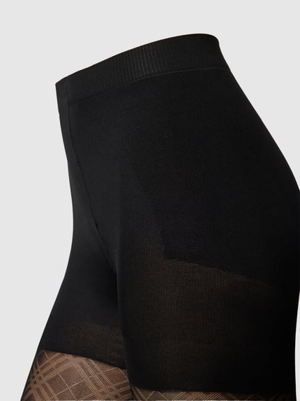 MAGIC Bodyfashion Panty met verstevigde tenen, model 'INCREDIBLE LEGS' Zwart - 2