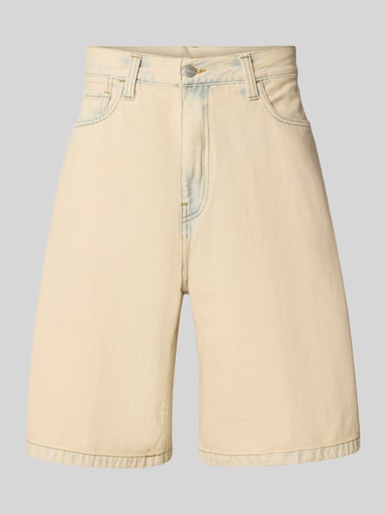 Baggy Fit Jeansshorts im 5-Pocket-Design Modell 'LANDON' Shop The Look MANNEQUINE